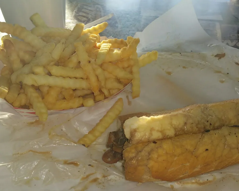 Sliced Ribeye Steak Sandwich